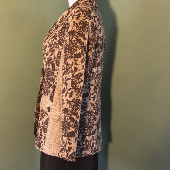 Coldwater creek floral print on tweed - Picture 8 of 9